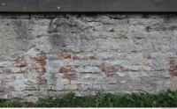 photo texture of wall brick plastered 0001